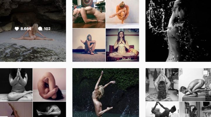Nude Yoga Girl, su Instagram il nudo artistico fa 700.000 follower