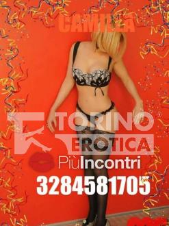 Scopri su Piuincontri.com CAMILLA, escort a Torino Zona Aurora